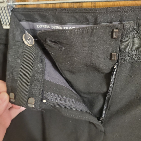 Express Women's Black Dress Pants - Picture 2 of 6